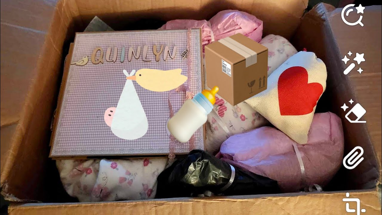 Most ADORABLE Reborn baby Box Opening Ever!!All the way from Canada! 👶🏼#quinlyn #trade