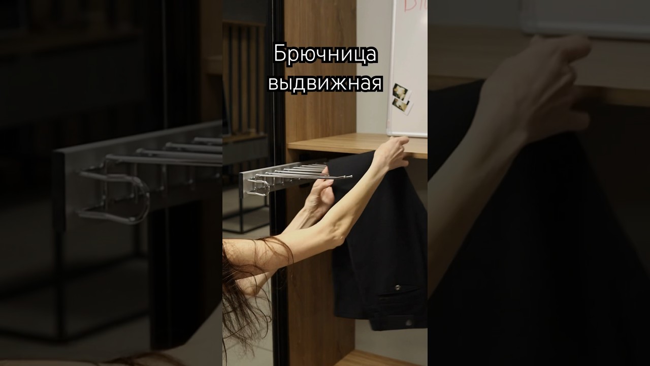 Брючница для шкафов выдвижная #мебель #мебельназаказ #шкаф #шкафы #гардеробная #брючница #шкафкупе