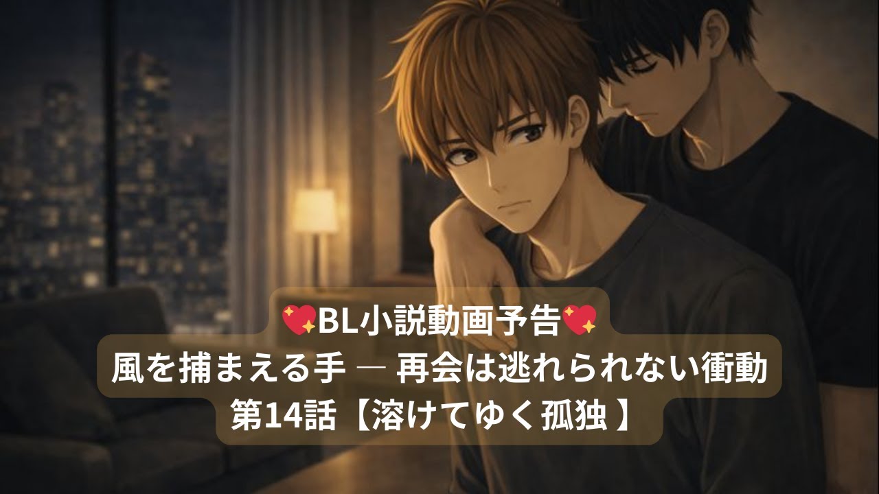 【BL小説動画】風を捕まえる手 第14話予告編【溶けてゆく孤独】