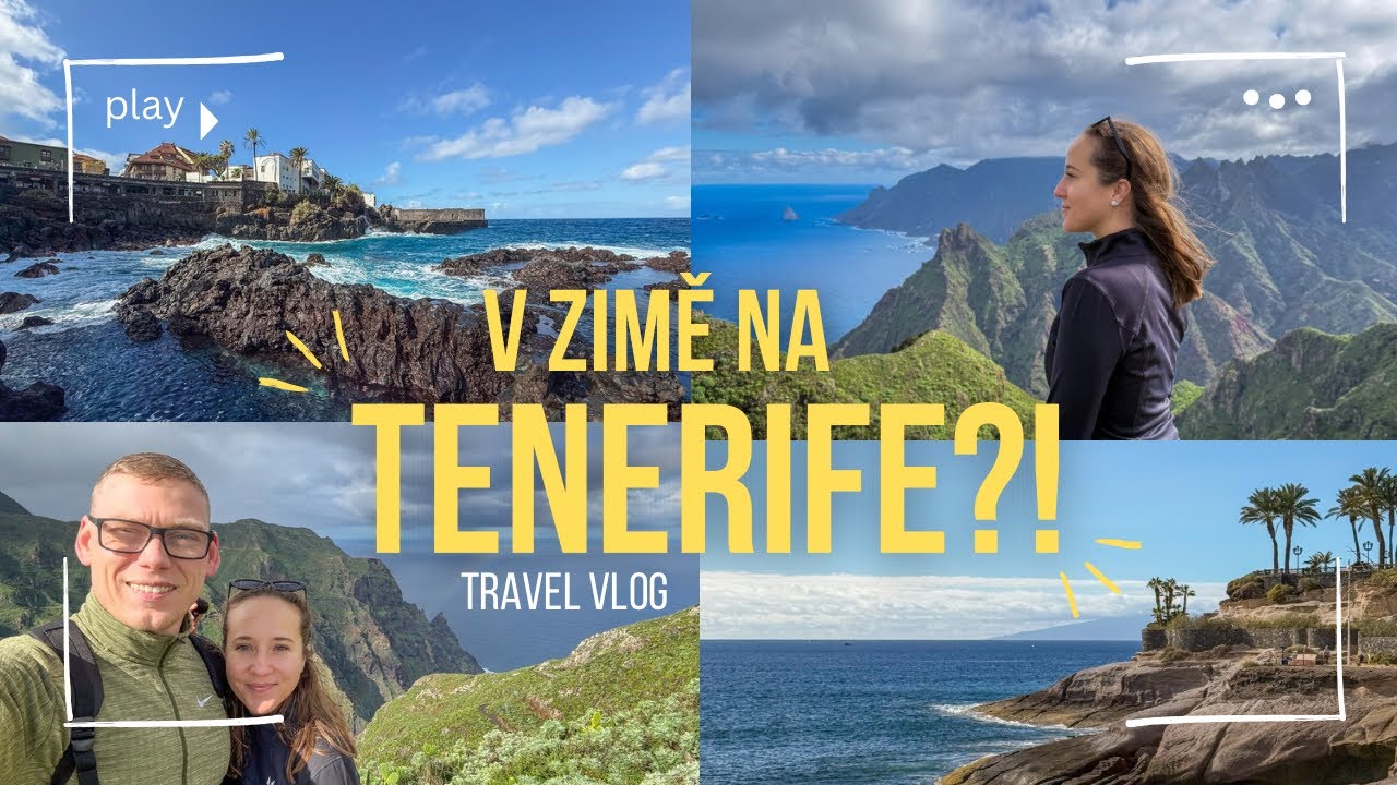 Utekli jsme před zimou na TENERIFE! ☀️Pláže, krásná příroda a pohoda…