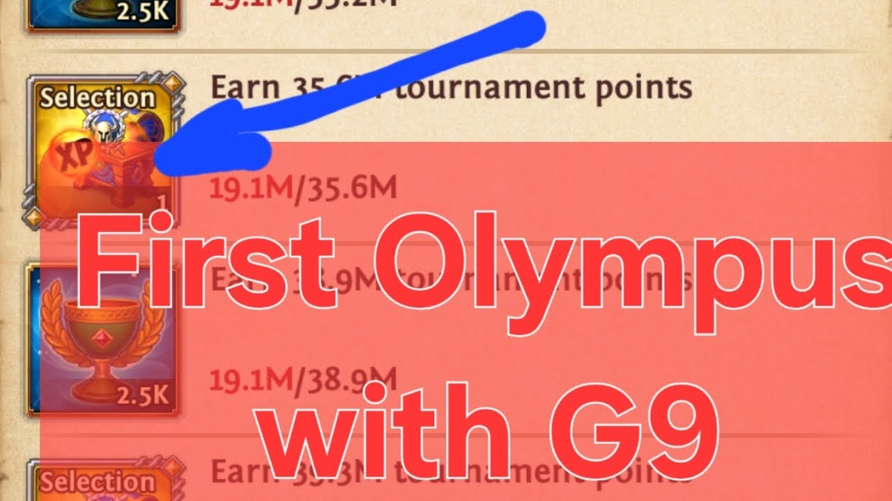 Total Battle - First Olympus with G9