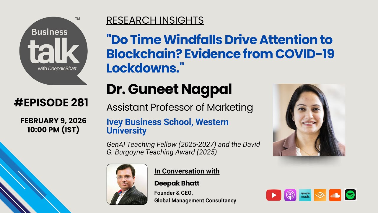 The “Time Windfall” Effect: Why Blockchain Attention Spiked During COVID | Dr. Guneet Kaur Nagpal