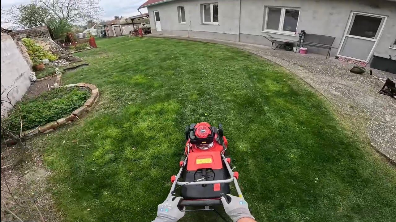 POV Lawn Mowing | Satisfying Grass Cutting and Yard Work