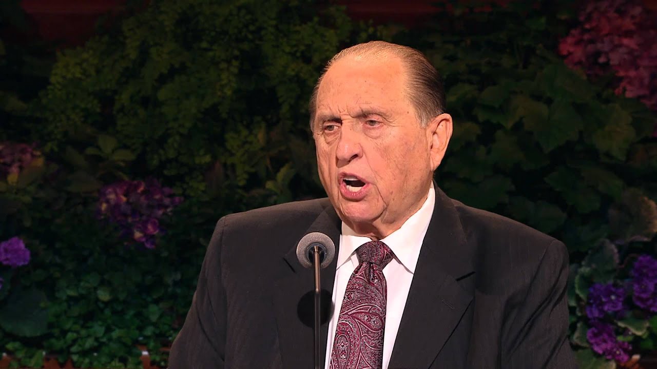 Consideren las bendiciones. -Presidente Thomas S. Monson