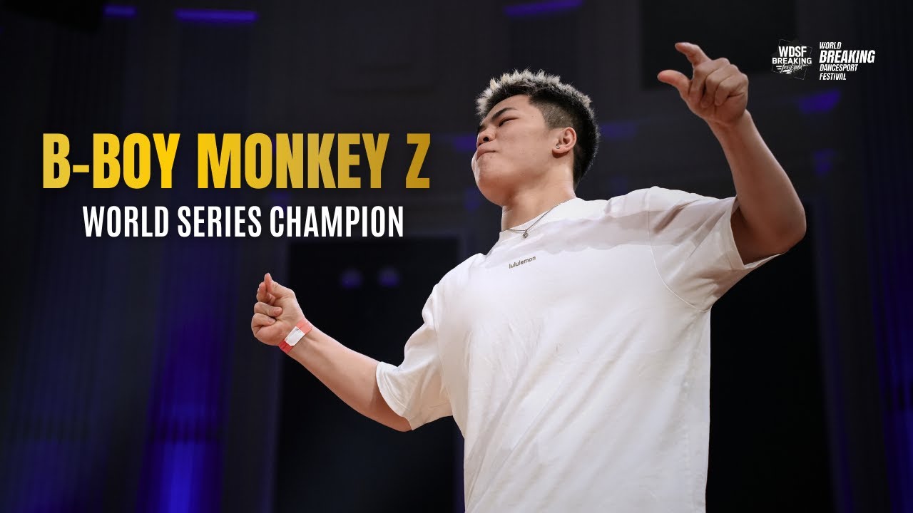 B-BOY MONKEY Z road to GOLD (All rounds) | WDSF Brisbane World Series 2026