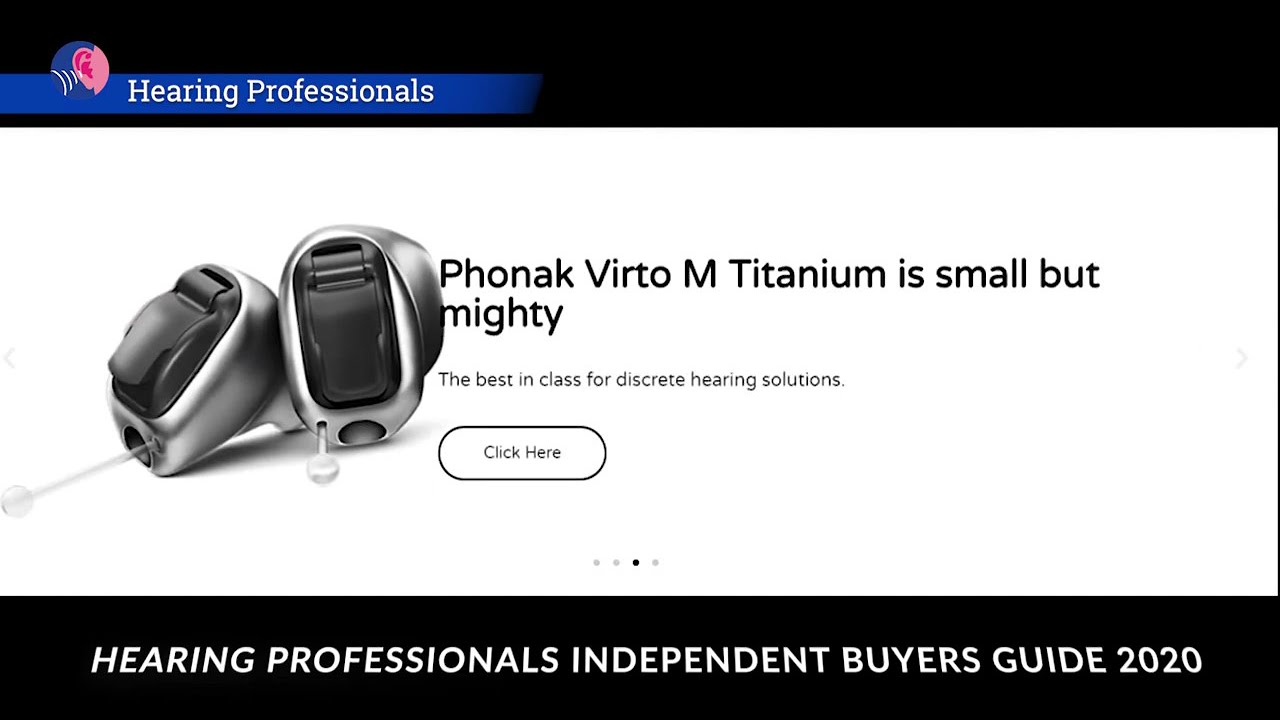 Hearing Professionals Independent buyers guide for Hearing Aids