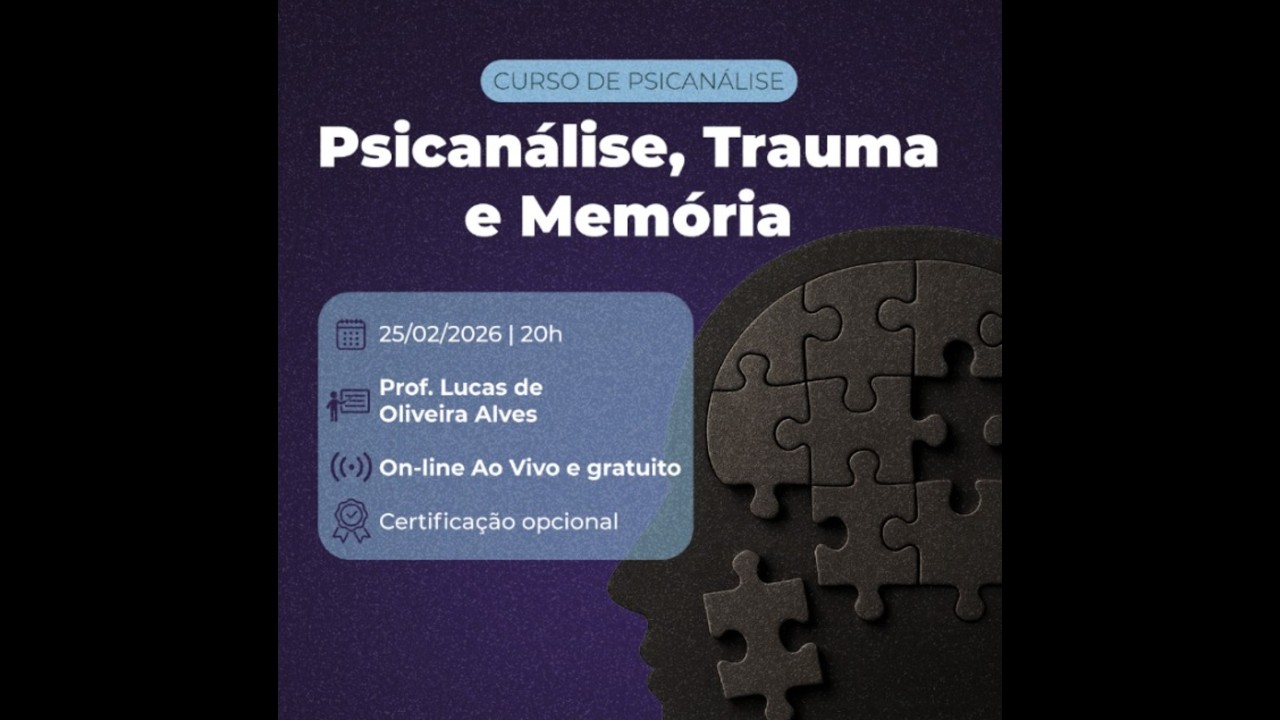 Evento Psicanálise: Trauma e Memória