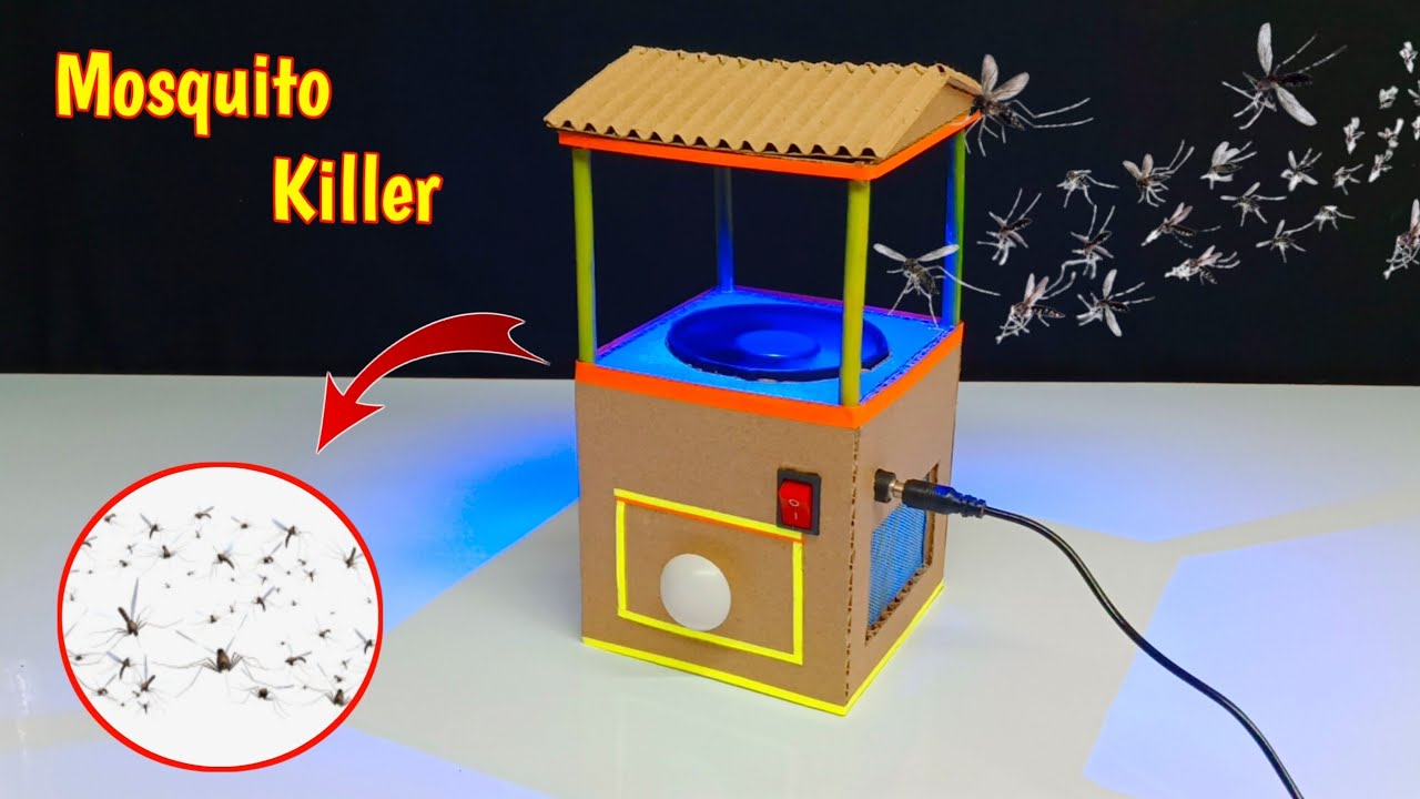Best Science Project Ideas for school Student || How to make Mosquito Killer Machine from Cardboard