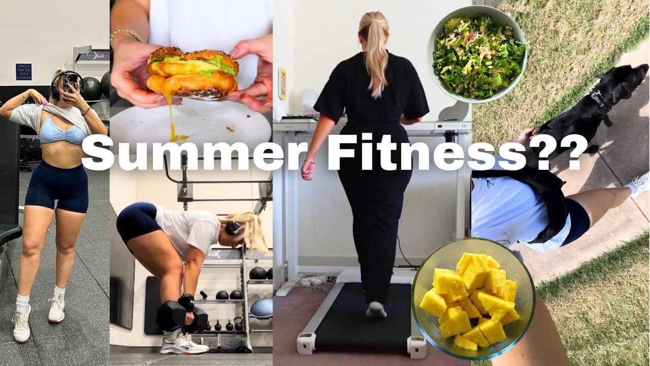 Summer Fitness Goals & Struggles, Starting Something NEW & Healthy Eats VLOG