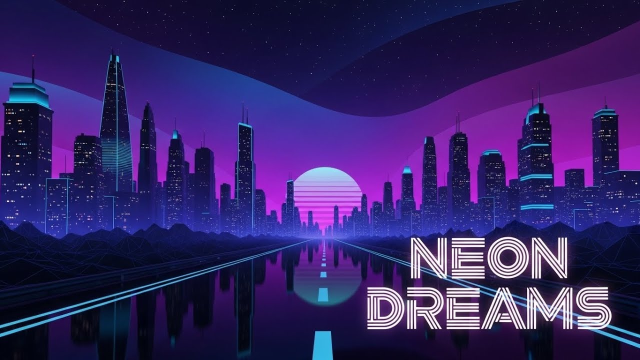 Neon Dreams – Cinematic Synthwave Night Ride