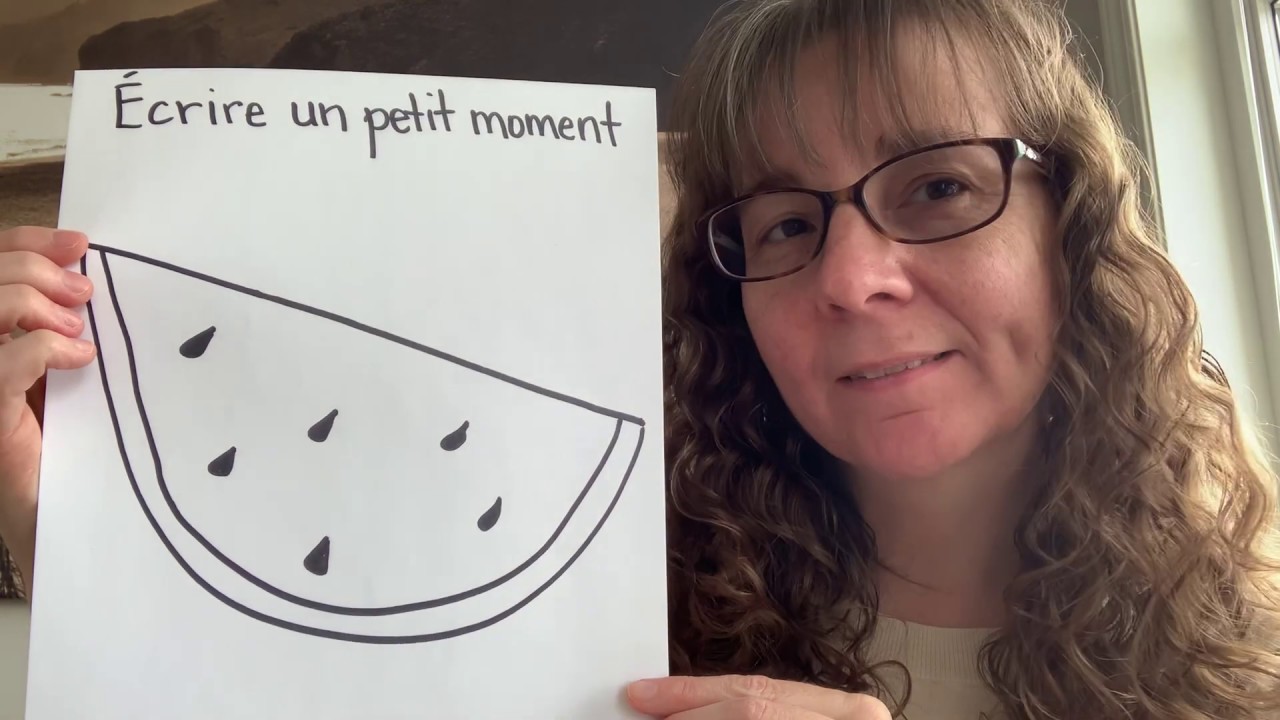 Écrire un petit moment