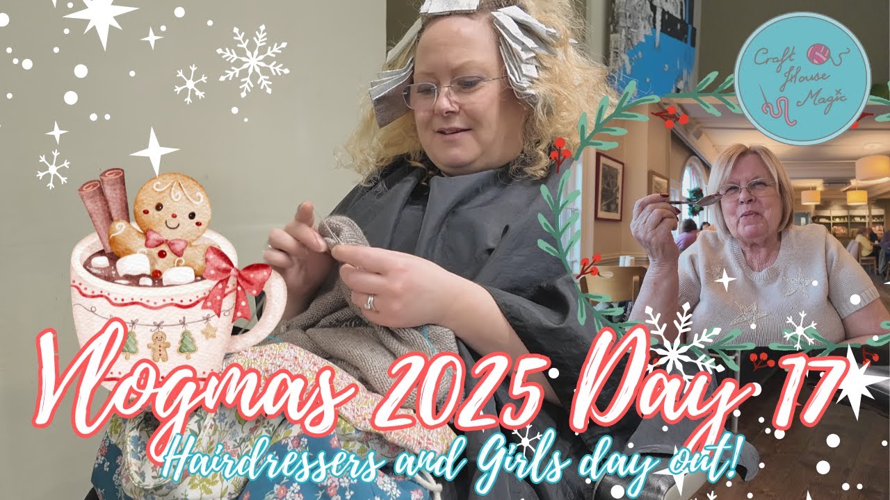 Парикмахерская и девичник: Vlogmas 2025, День 17