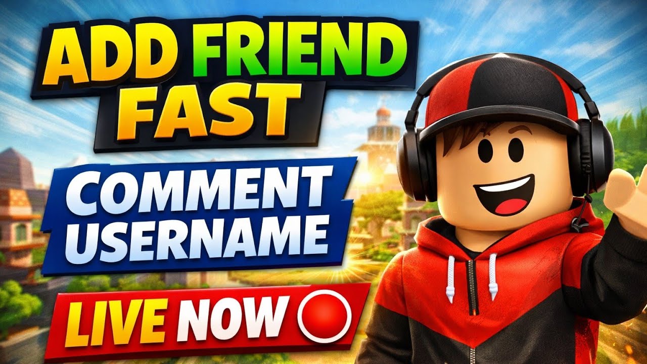 রবলক্স গেম লাইভ ভিডিও Roblox friend love video and subcribe