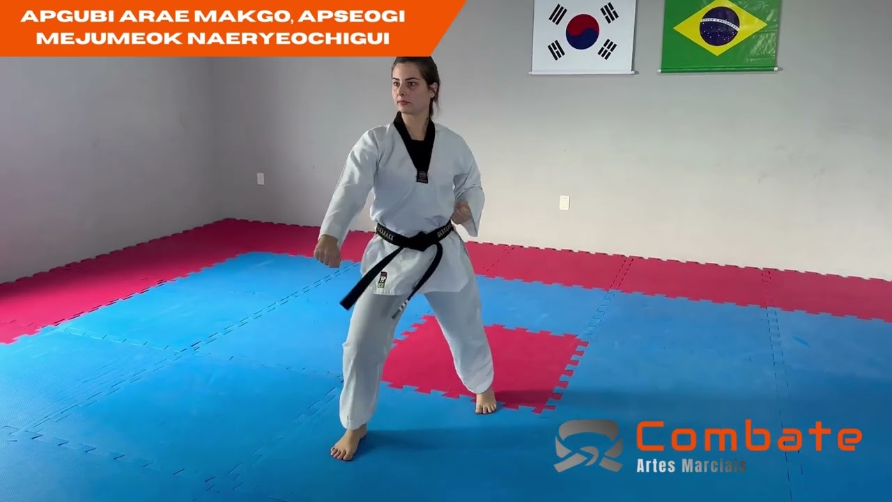 Apgubi arae makgo, apseogi mejumeok naeryeochigui