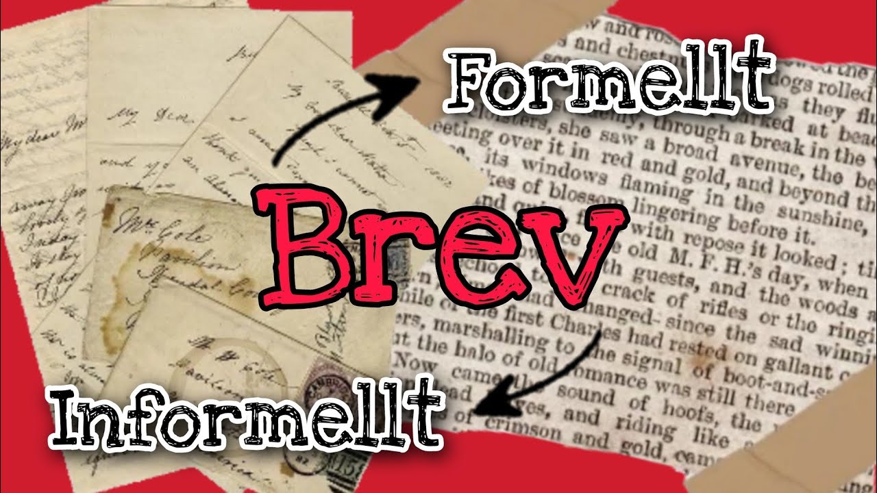 Formellt brev och informellt brev -  مواضيع سويدي كيف تكتب رسالة رسمية و غير رسمية