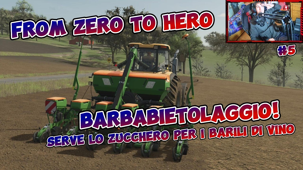 from ZERO to HERO -  BARBABIETOLAGGIO! (ci serve lo zucchero per le botti di vino)