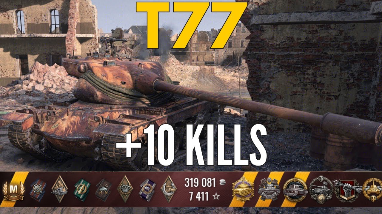 Pro Tips: Mastering T77 Gameplay +10 KILLS - WORLD OF TANKS