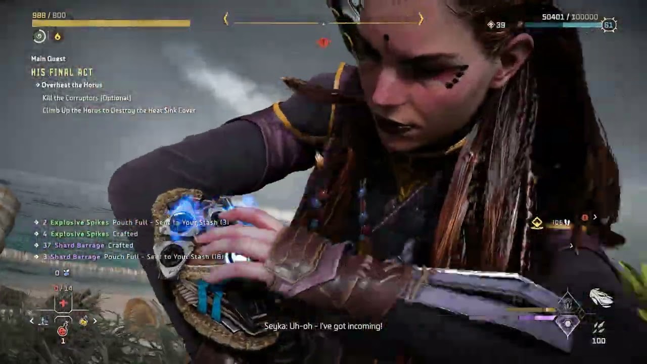Horizon Forbidden West Final Boss Gameplay