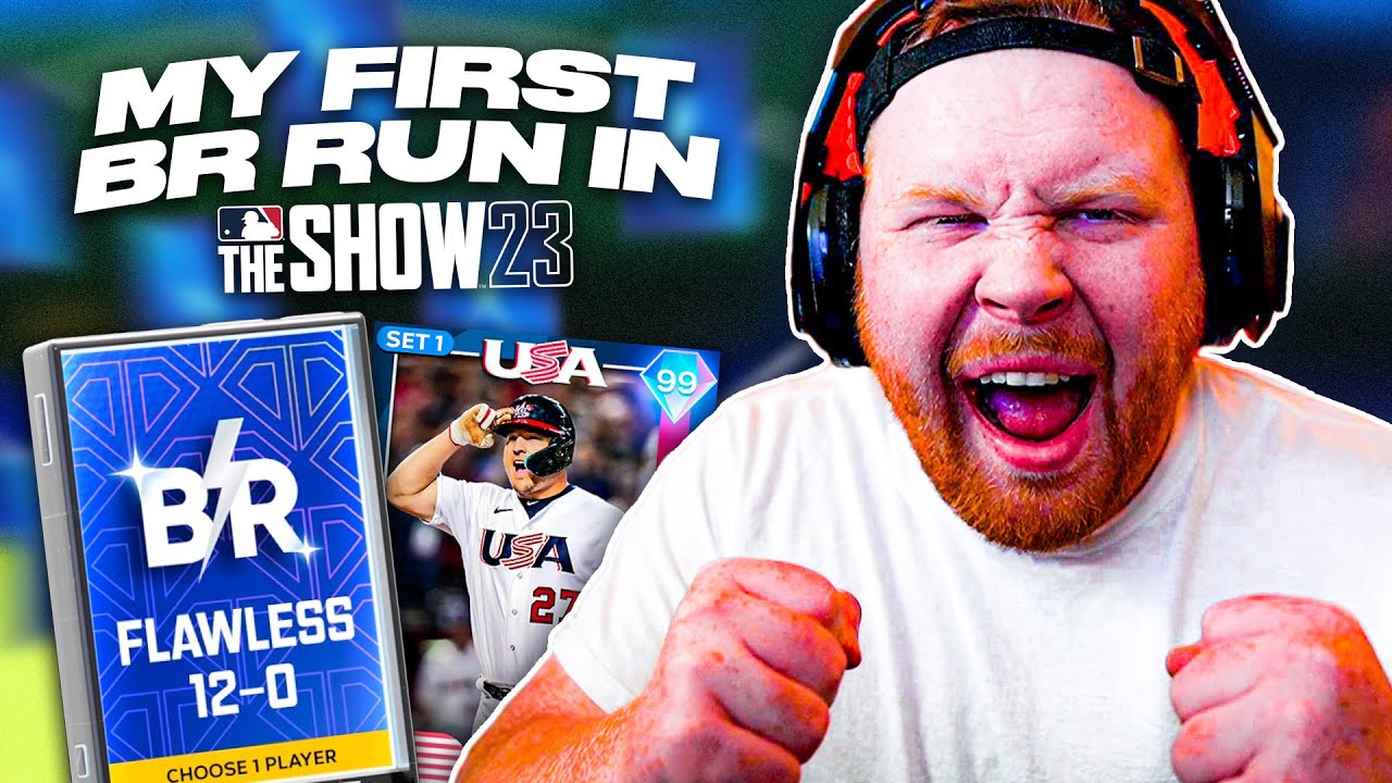 I Drafted 99 Mike Trout In My First Battle Royale Run!