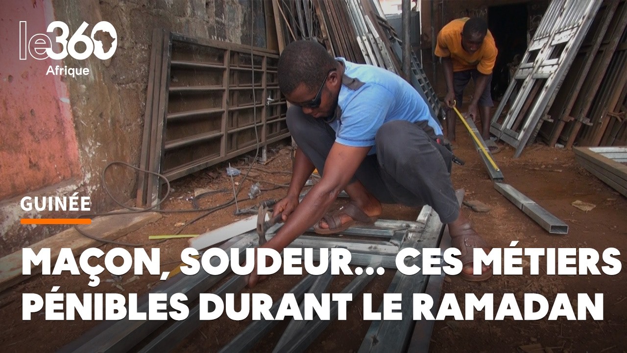 Guinée. Métiers pénibles et Ramadan: malgré l’épreuve du soleil, les artisans gardent la foi