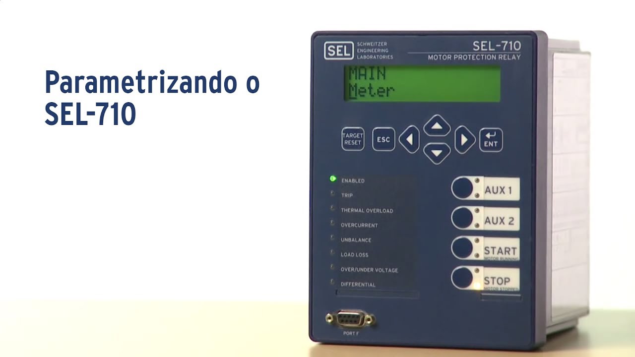 Parametrizando o relé SEL-710 em menos de 5 minutos