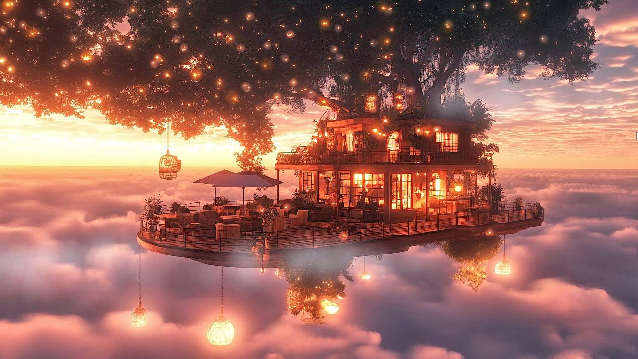 Floating Sunset Lounge ☁️🌅 [Dream LOFI]