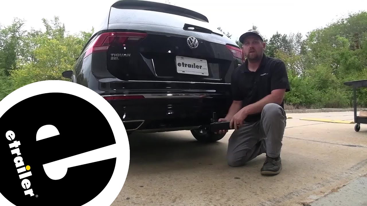 etrailer | Setting up the Stealth Hitches Hidden Rack Receiver on a 2021 Volkswagen Tiguan