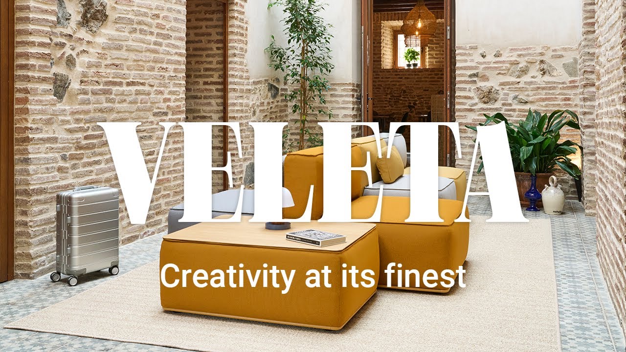 🛋️ VELETA: the MODULAR SOFA designed to enhance creativity 🧠