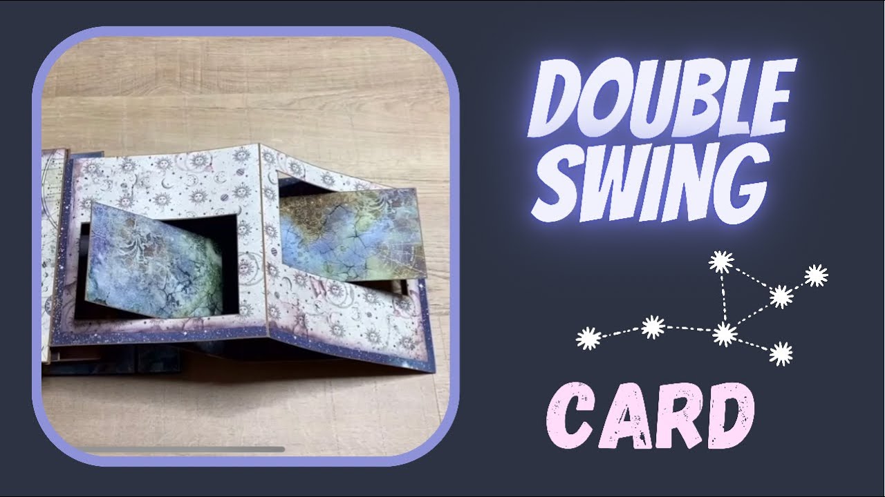 Double Swing Card Tutorial | DIY Pop-Up Scrapbook Album