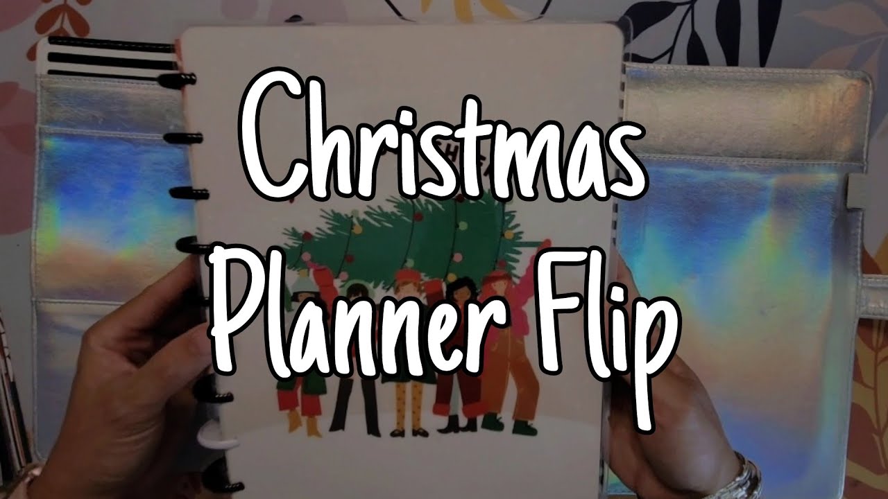 Christmas Holiday Planner Flipthrough | Used and Unused Pages | Happy Planner and More!
