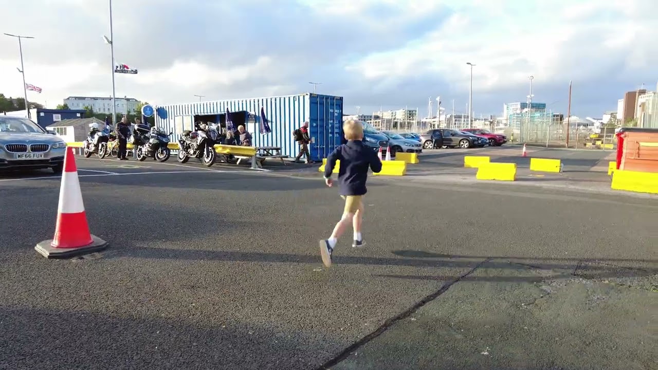 Arrival & Embarkation Brittany Ferries MV Armorique Plymouth, Devon, England 27th June 2024 #4k