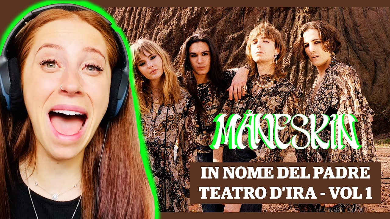 I REACTED TO IN NOME DEL PADRE BY MÅNESKIN // ESC 2021 WINNERS // TEATRO D'IRA - VOL1