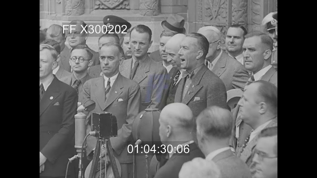 1936 Olympic Team USA Shipboard & Arrival Berlin - 300202X | Footage Farm Ltd