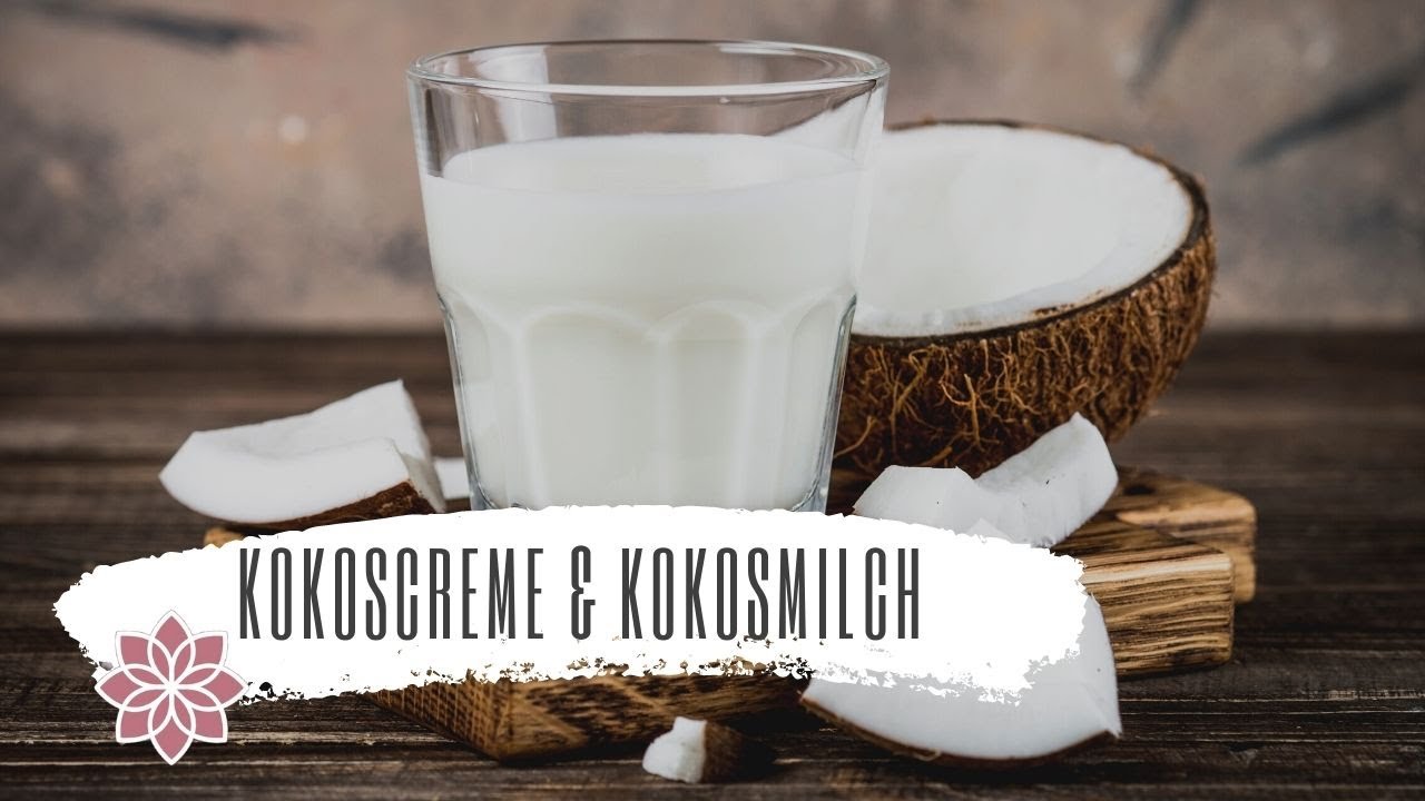 Kokoscreme und Kokosmilch selbstmachen