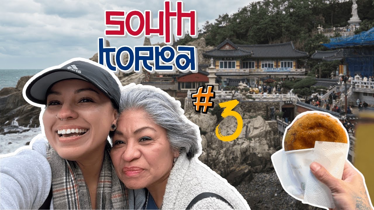 Exploring  Gamcheon Village, Haedong Temple & Eating Hotteok in Busan | South Korea EP. 3