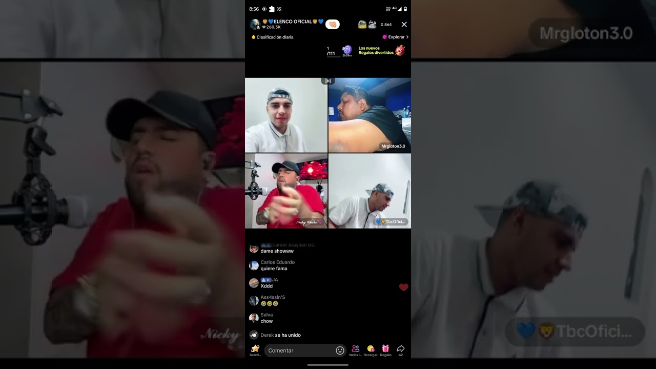 TNT Y NICKY CHALA SE DICEN DE TODO. PELEA EN VIVO. 🔥