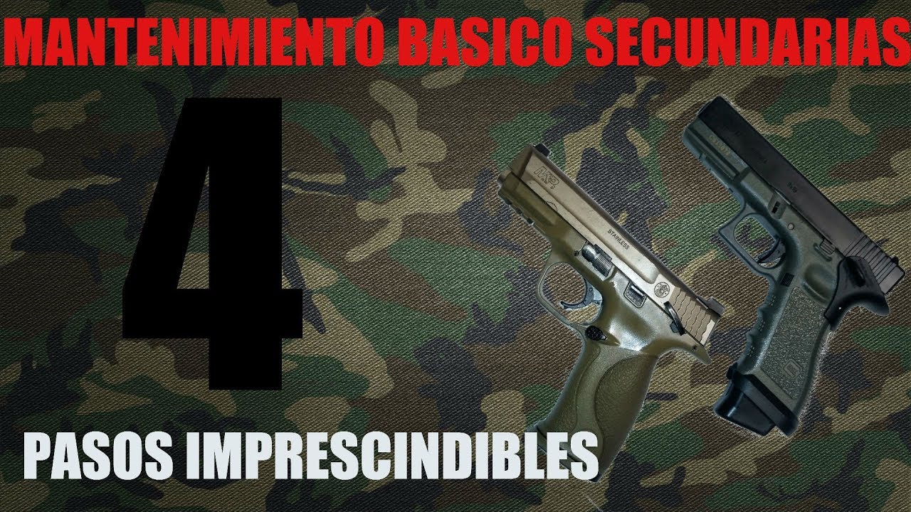 🤔TUTORIAL🤔 ¿CÓMO MANTENER NUESTRA PISTOLA GBB DE AIRSOFT CORRECTAMENTE? // MANTENIMIENTO BÁSICO