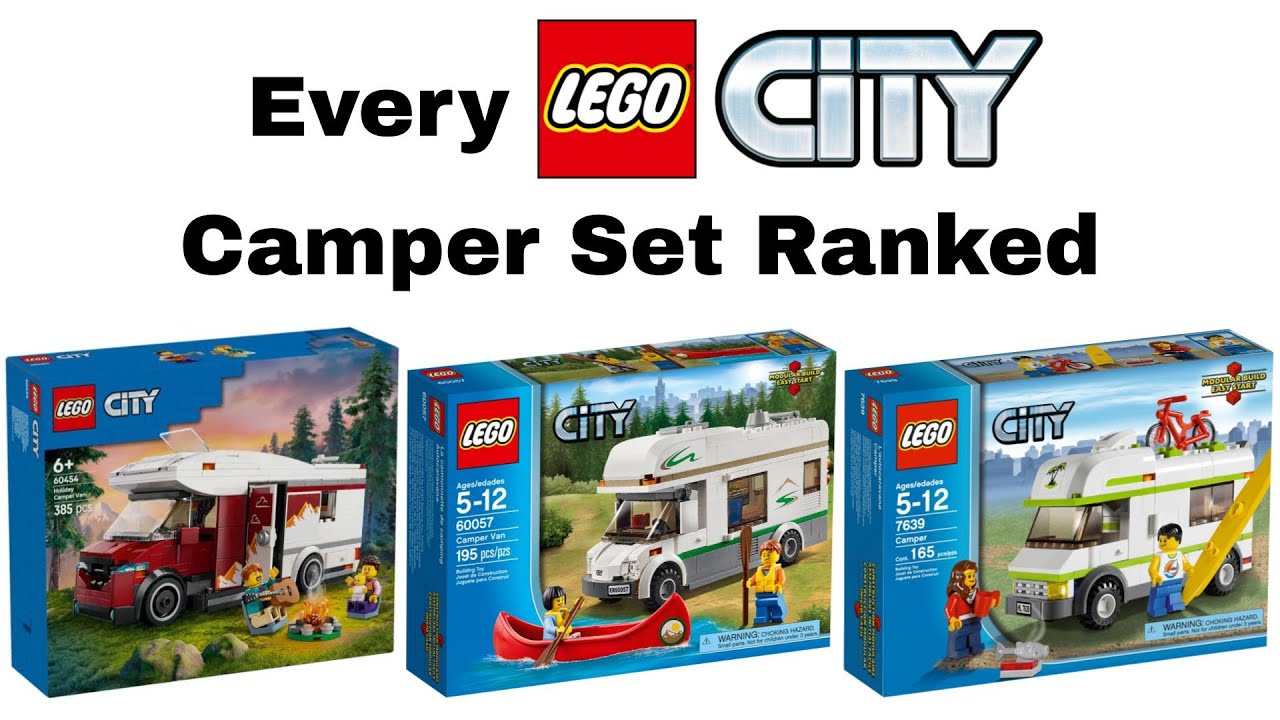 Every LEGO City Camper Set Ranked