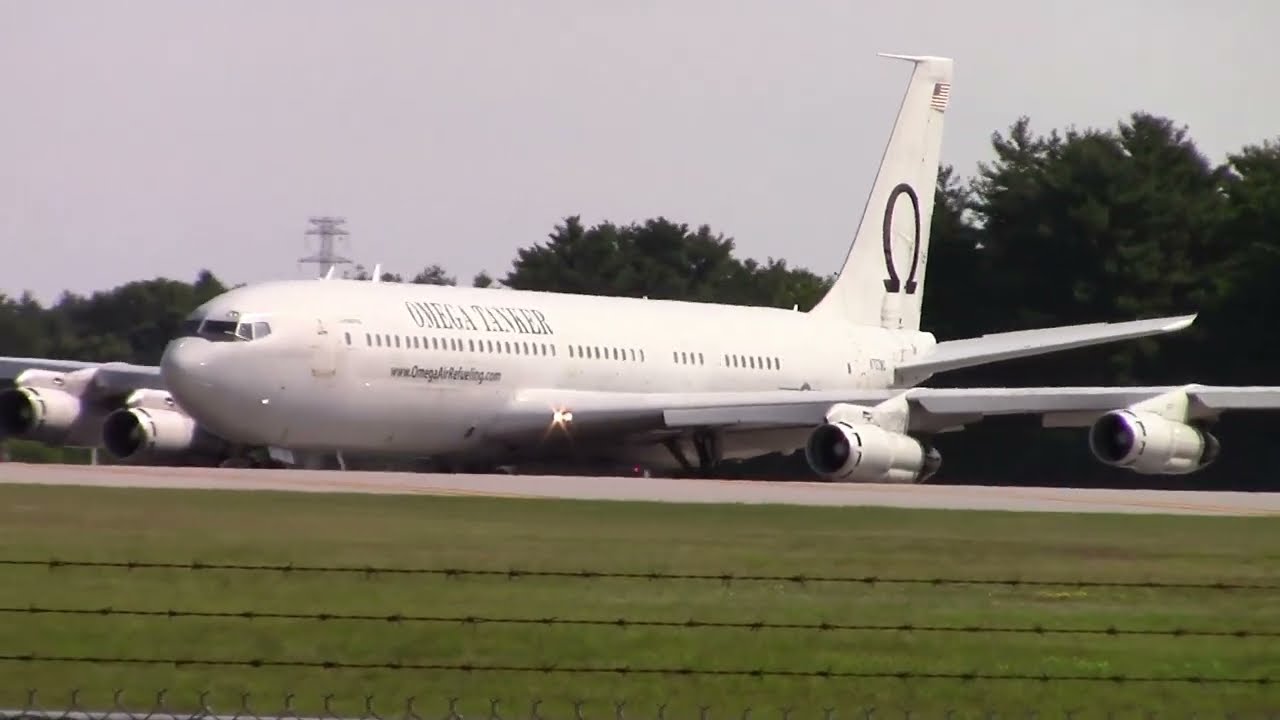 Boeing 707 - Omega Air - Depart/Arrival - KPSM - July 2025