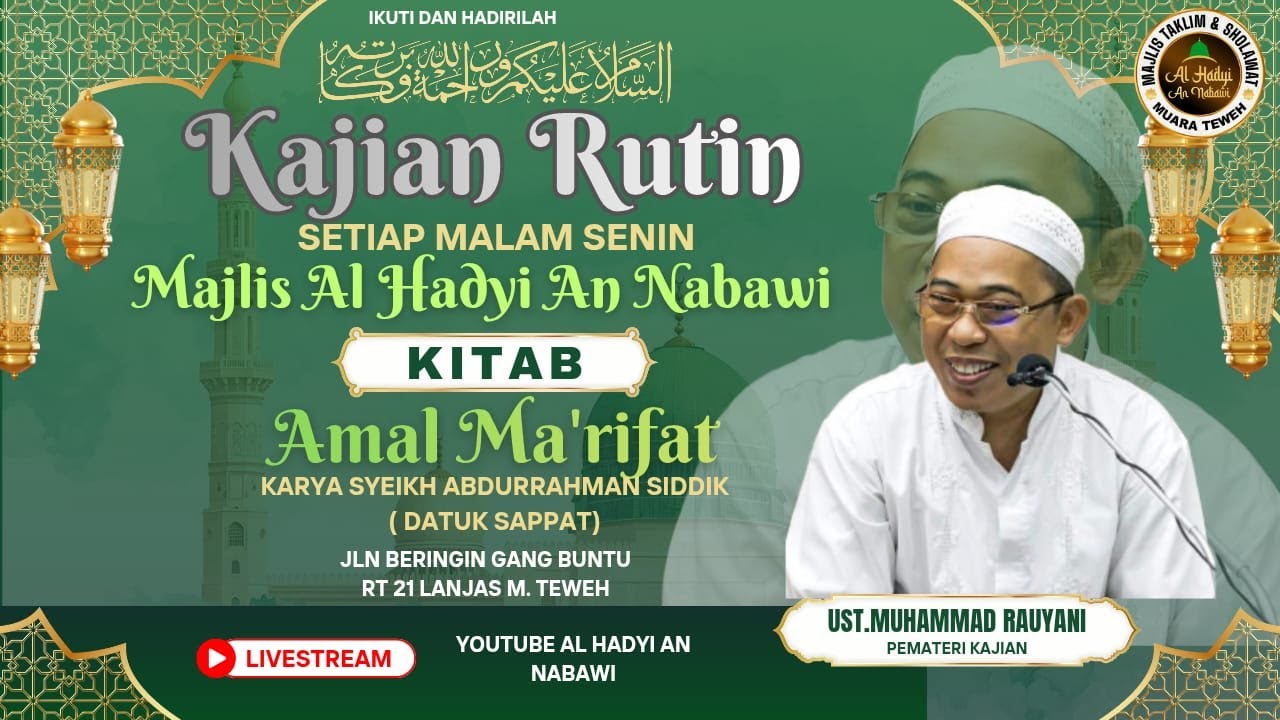 🔴Live Streaming - Pembacaan Kitab 
