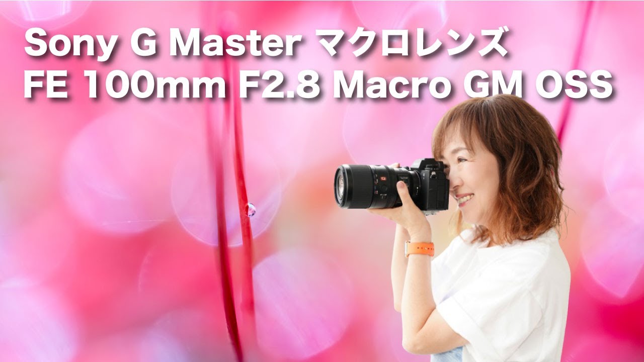 【Sony FE 100mm F2.8 Macro GM OSS レビュー】待望のG Masterのマクロレンズ✨