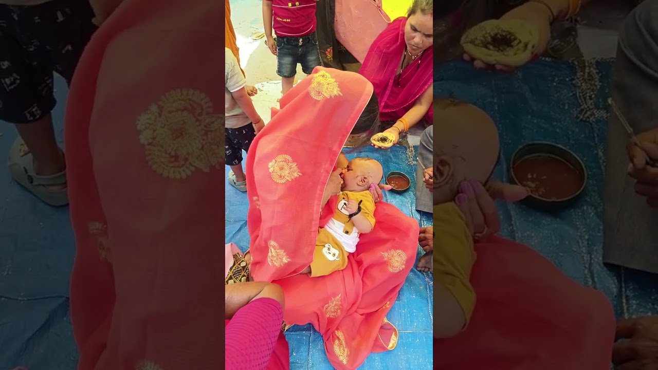 babu ka mundan karane ka video 🧑‍🎄🍼 like 👍💤subscribe Karen YouTube family...