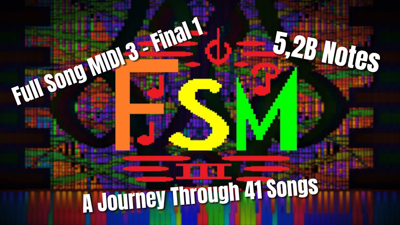 Black MIDI | Full Song MIDI 3 - Final 1 - 5.2 BILLION NOTES