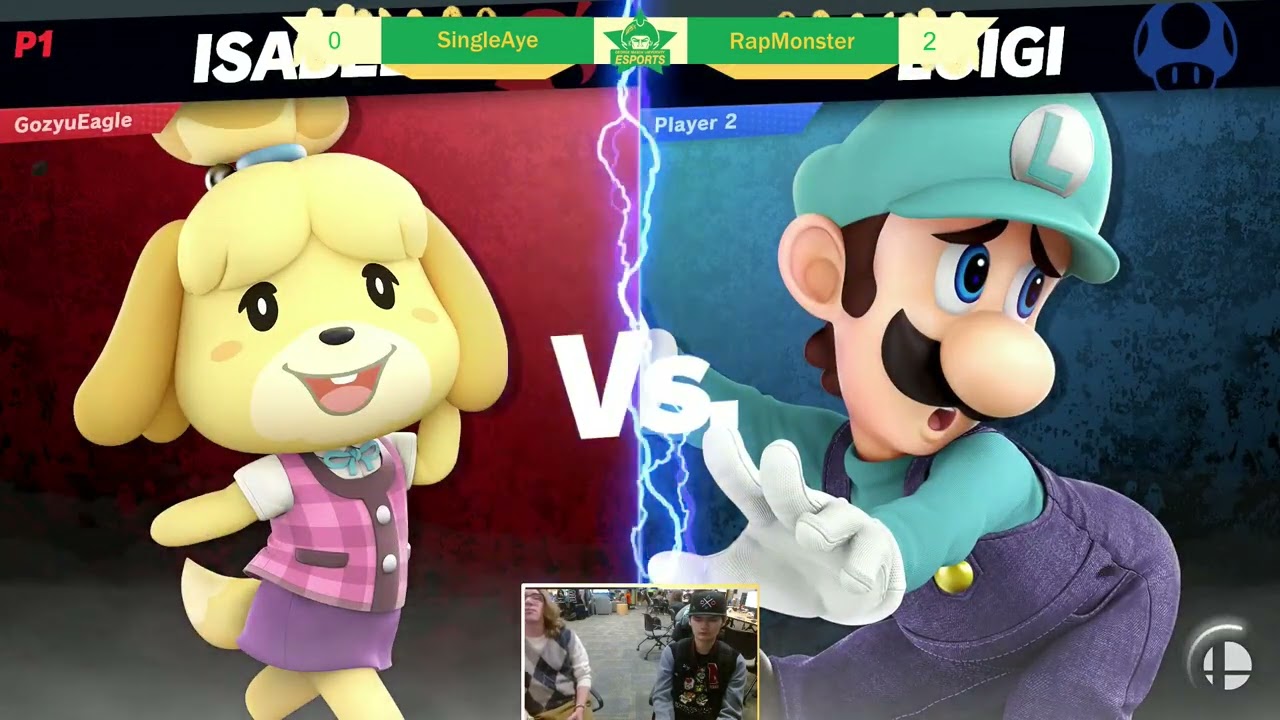 BMS 204 Losers Quarters - RapMonster (Luigi) vs SingleAye (Isabelle)
