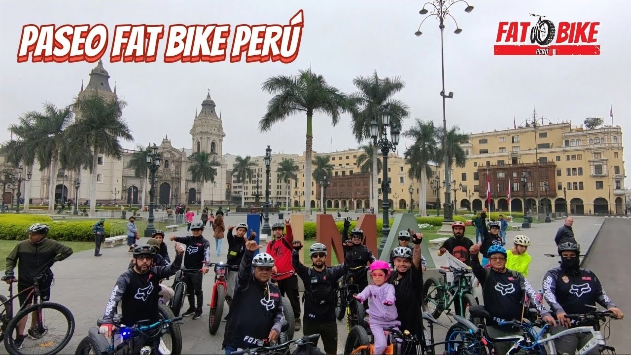 FAT BIKE PERÚ 🇵🇪 de Paseo por la Ciudad!!!