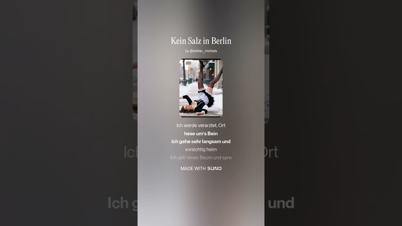 Kein Salz in Berlin - Die Glatteisposse in Berlin