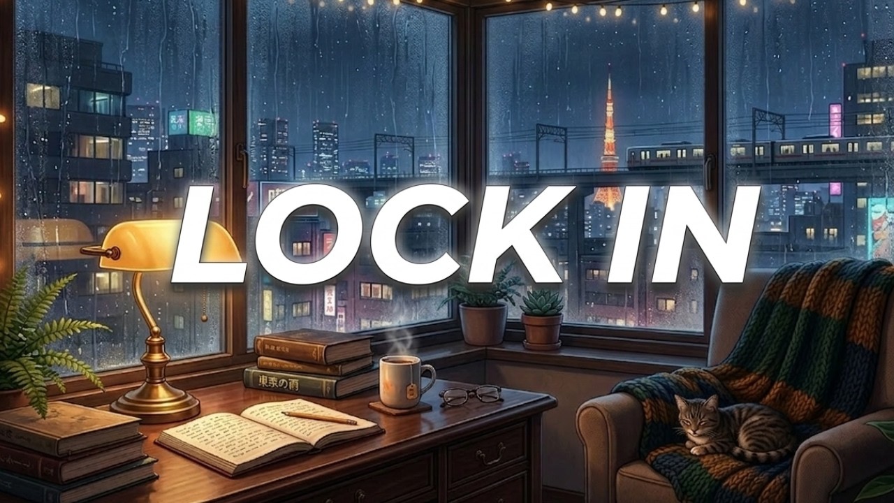 LOCK IN 🔒 Minimal Focus Music | Deep Work Background (90 BPM)