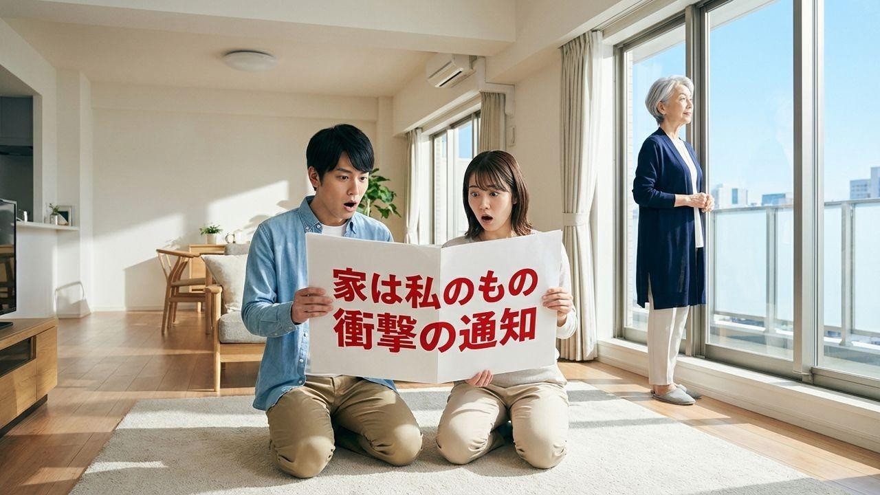「荷物ごと出て行け！」追放された母の逆襲。翌日、家を失ったのは息子夫婦だった