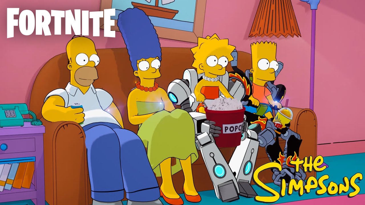 The Simpsons Squad Gameplay | Fortnite