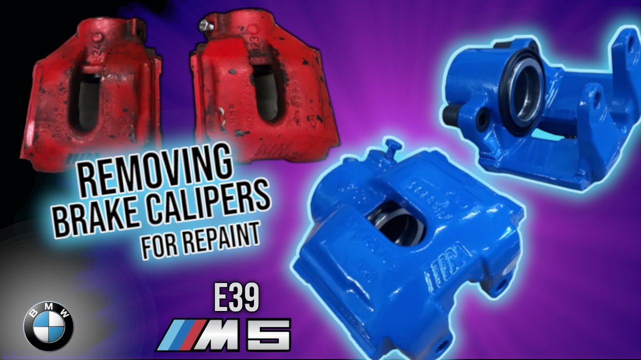 Removing brake calipers - E39 M5